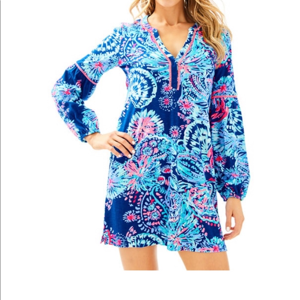 NWT Lilly Pulitzer Deep indigo gypsea dress